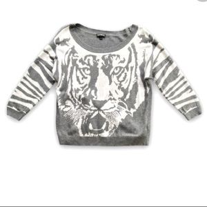 Express Tiger Sweater Size Large